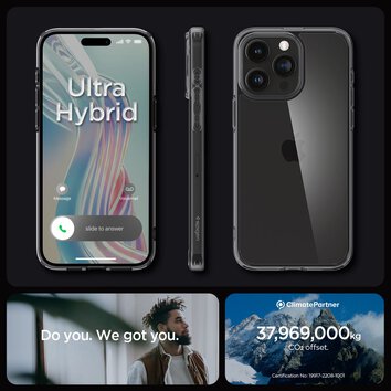 SPIGEN ULTRA HYBRID IPHONE 15 PRO MAX SPACE CRYSTAL