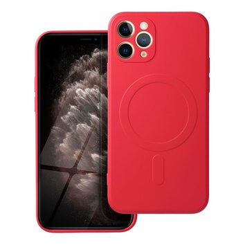 Futera Silicone Mag Cover kompatybilny z MagSafe do IPHONE 11 PRO czerwony