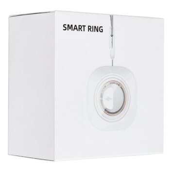 Smart Ring R11M- inteligentny pierścień ze stali ze stacją ładującą rozmiar 7 (17,3mm) czarny