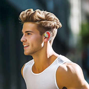 HOCO suchawki bezprzewodowe bluetooth TWS EA1 czarne
