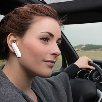 XO słuchawka Bluetooth BE4 biała