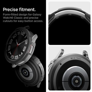 SPIGEN LIQUID AIR SAMSUNG GALAXY WATCH 6 CLASSIC (43 MM) MATTE BLACK