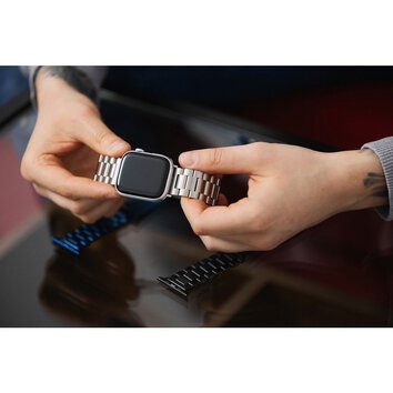 FORCELL F-DESIGN FA10 pasek do APPLE Watch 38 / 40 / 41 mm czarny