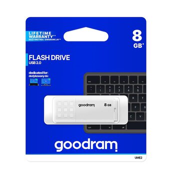 Goodram pendrive 8GB USB 2.0 UME2 biały