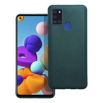 Futera MATT do SAMSUNG A21S ciemnozielony