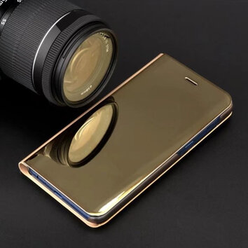 Etui Smart Clear View do Samsung Galaxy S8 złoty