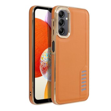 Futera MILANO do SAMSUNG A14 4G / A14 5G  brzowy