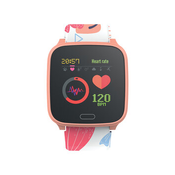 Forever smartwatch IGO JW-100 pomarańczowy