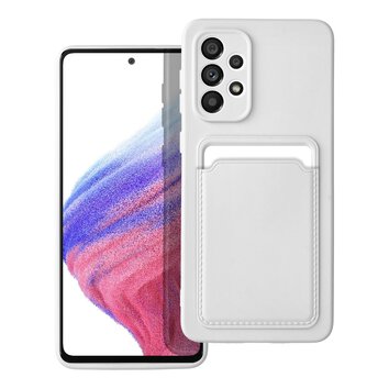 Futerał CARD CASE do SAMSUNG A33 5G biały