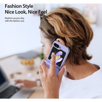 DUX DUCIS futerał BRIL do SAMSUNG Z Flip5 5G fioletowy