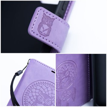 Kabura MEZZO Book do XIAOMI Redmi 9C / 9C NFC apacz snw fioletowy
