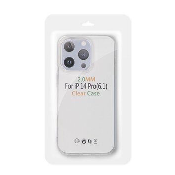 Futera CLEAR CASE 2 mm do IPHONE 15 Pro Max (camera protection) transparentny