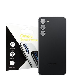 Szko hartowane Tempered Glass Camera Full Cover - do Samsung S23/23 Plus