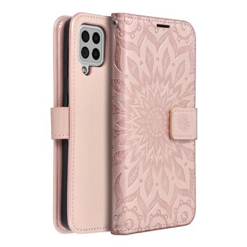 Kabura MEZZO Book do SAMSUNG A22 5G mandala złoty róż