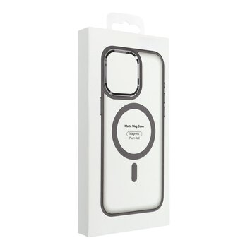 Futera Matte Mag Cover kompatybilny z MagSafe do IPHONE 15 PRO MAX tytanowy