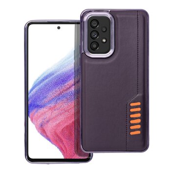 Futera MILANO do SAMSUNG A53 5G ciemny fiolet