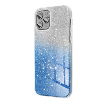 Futerał SHINING do IPHONE 7 Plus / 8 Plus transparent/niebieski
