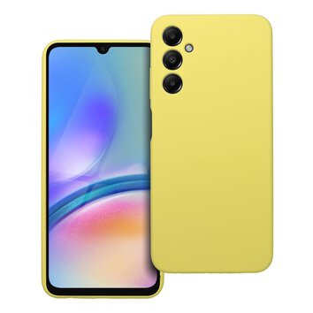 Futerał SILICONE 2mm do SAMSUNG A05S żółty