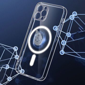 Futera Clear Mag Cover z ochron aparatu kompatybilny z MagSafe do IPHONE 12