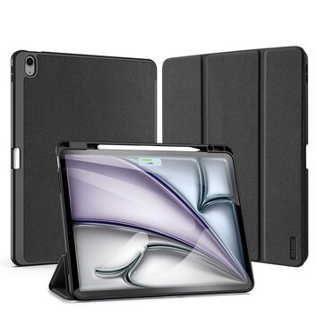 DUX DUCIS etui DOMO skadane z miejscem na rysik do iPad Air 13 (2024) czarne