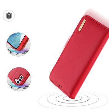 DUX DUCIS kabura HIVO do SAMSUNG S23 Plus czerwona