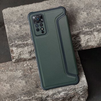 Kabura RAZOR Book do XIAOMI Redmi NOTE 13 PRO 5G ciemnozielony