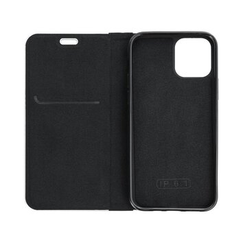 Kabura LUNA Book Carbon do IPHONE 15 Pro czarny