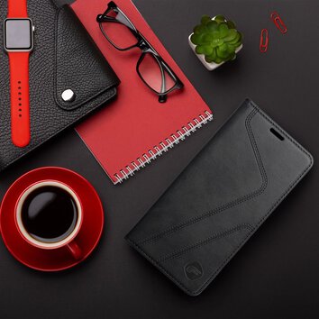FORCELL F-PROTECT RFID Blocker Book do SAMSUNG S23 FE czarny