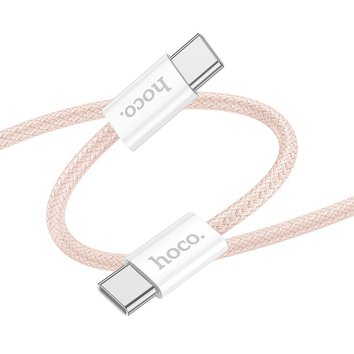 HOCO kabel Typ C do Typ C 3A 60W X104 1 m rowy