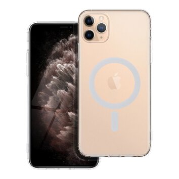 Futera Frost Mag Cover z ochron aparatu kompatybilny z MagSafe do IPHONE 11 PRO MAX transparent