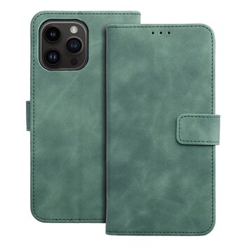 Kabura TENDER Book do IPHONE 14 Pro Max zielony