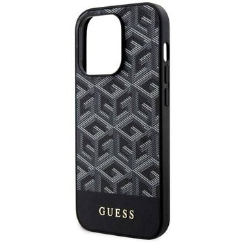 Oryginalne Etui GUESS Hardcase GUHMP14XHGCFSEK do iPhone 14 PRO MAX (MAG GCUBE / czarny)