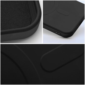 Futera Silicone Mag Cover kompatybilny z MagSafe do IPHONE 13 MINI czarny