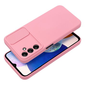 Futera SLIDE do SAMSUNG A14 5G / A14 4G jasnorowy