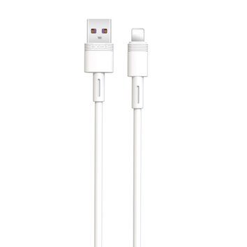 XO kabel NB-Q166 USB - Lightning 1,0 m 5A biały