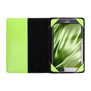 Uniwersalne etui / pokrowiec BLUN na tablet 12,4" limonka (UNT)
