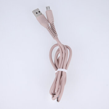 Maxlife kabel MXUC-04 USB - microUSB 1,0 m 3A różowy