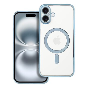 Futerał ELECTRO MAG COVER kompatybilny z MagSafe do IPHONE 16 Plus niebieski