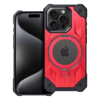 Futera Armor Mag Cover kompatybilny z MagSafe do IPHONE 15 PRO czerwony