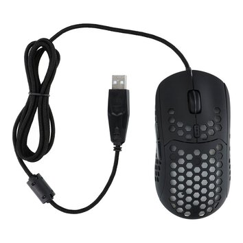 Mysz / Myszka  ART przewodowa-optyczna 6400DPI USB RGB AM-99 ultralekka