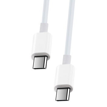 Maxlife kabel MXUC-05 USB-C - USB-C 2,0 m 100W biały