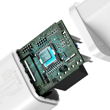 Baseus ładowarka sieciowa Super Si PD 20W 1x USB-C biała