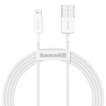 Baseus kabel Superior USB - Lightning 1,5 m 2,4A biały