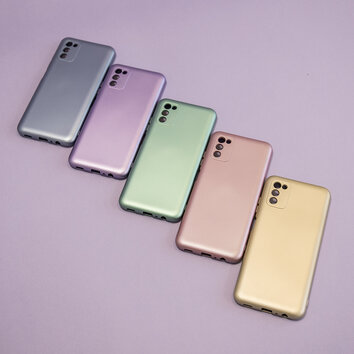 Nakładka Metallic do Samsung Galaxy A55 5G fioletowa