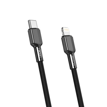 XO kabel NB183A PD USB-C - Lightning 1,0m 20W czarny