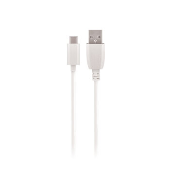 Maxlife kabel USB - USB-C 2,0 m 2A biały