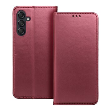 Kabura SMART MAGNETO do SAMSUNG M55 5G burgundowy