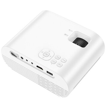 HOCO projektor Wi-Fi Bluetooth 720P DT1 biały