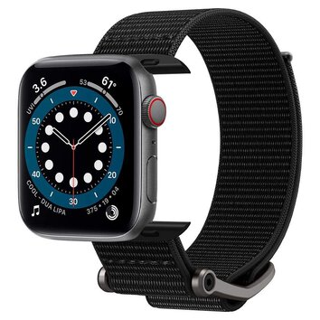 Spigen pasek Durapro Flex Apple Watch 4 / 5 / 6 / 7 / SE (42 / 44 / 45 mm) czarna