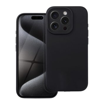 Futerał SILICONE 2mm do IPHONE 16 Pro Max czarny